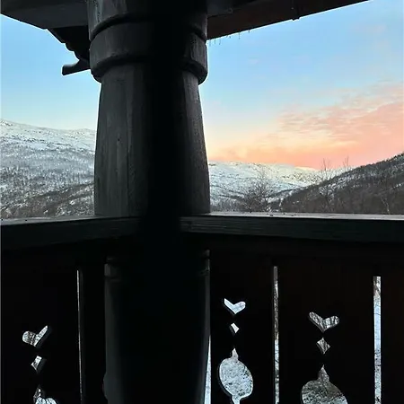 Casa de Férias Norsk Laftehytte Filefjell I 123 Kvm I10 Sengeplasser I 2 Stuer Borgund